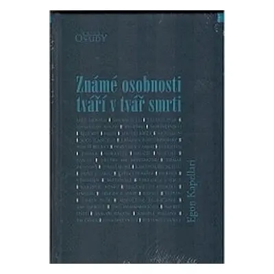 Známé osobnosti tváří v tvář smrti (Majerová, Tereza )