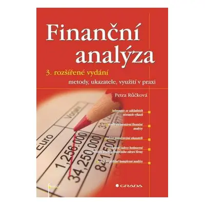 Finanční analýza – 3. rozšířené vydání (Petra Růčková)