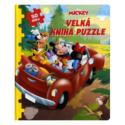 Mickey a jeho přátelé - Velká kniha puzzle