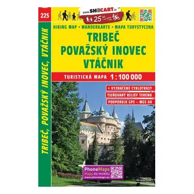 Tribeč, Považský Inovec, Vtáčnik