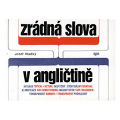 Zrádná slova v angličtině (Josef Hladký)