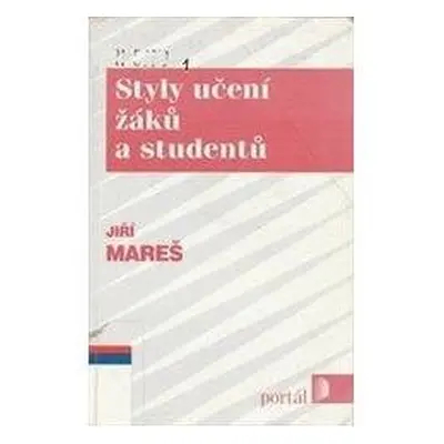 Styly učení žáků a studentů (Jiří Mareš)