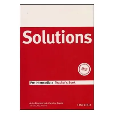 Maturita Solutions Pre-intermediate Teacher´s Book (EN)