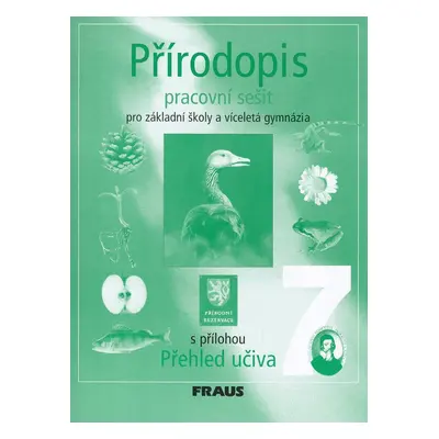 Přírodopis 7 pro ZŠ a víceletá gymnázia - pracovní sešit (Ivana Vaněčková)