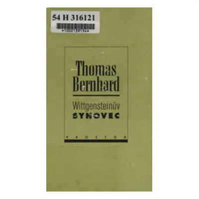 Wittgensteinův synovec (Bernhard Thomas)