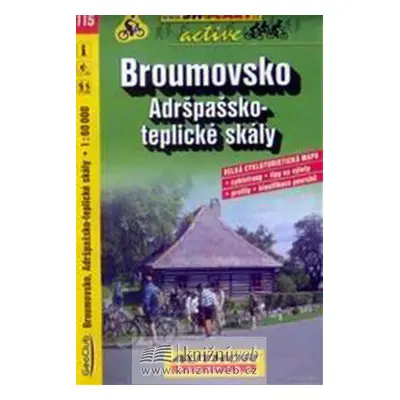 Broumovsko Adršpašsko-teplické skály 1:60 000