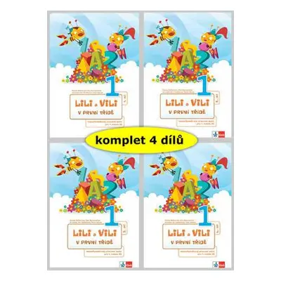 Lili a Vili 1 – V první třídě - mezipředmětové pracovní sešity pro 1. ročník ZŠ (I.-IV. díl) (Di