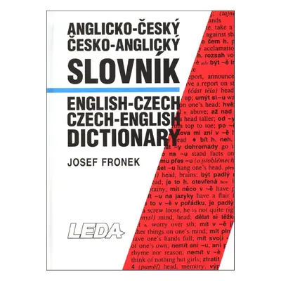 Anglicko-český a česko-anglický slovník (Josef Fronek)