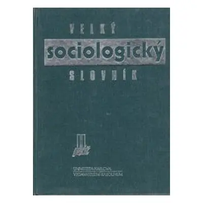 Velký sociologický slovník