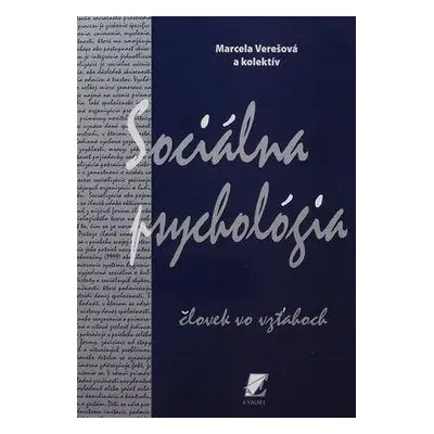 Sociálna psychológia - Verešová (Marcela Verešová) (slovensky)