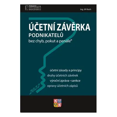 Účetní závěrka podnikatelů za rok 2022 (Jiří Koch)