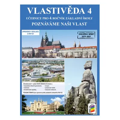 Vlastivěda 4 - Poznáváme naši vlast - učebnice (Jana Tabarková)