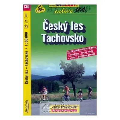 Český les, Tachovsko 1:60T - cyklomapa