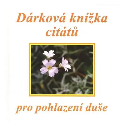 Dárková knížka citátů pro pohlazení duše (Eva Fialová)