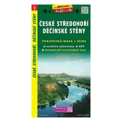 České středohoří Děčínské stěny 1:50 000