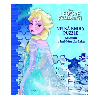 Ledové království Velká kniha puzzle