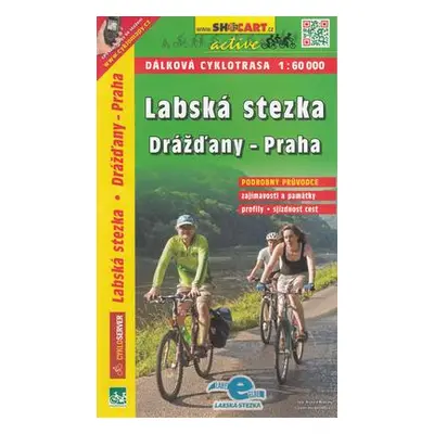 Labská stezka, Drážďany-Praha 1:60 000