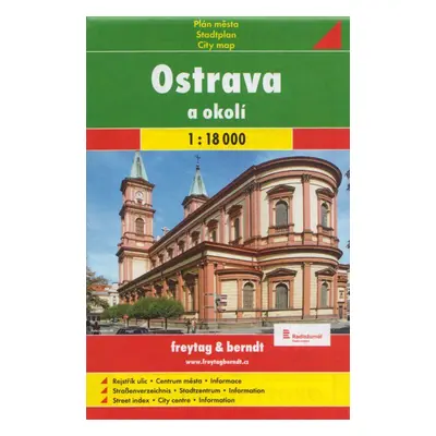 Ostrava a okolí 1:18 000