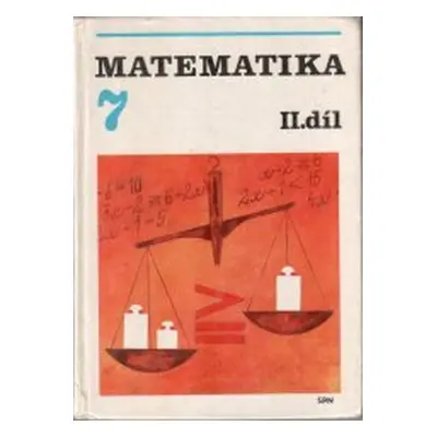 Matematika pro sedmý ročník základní školy. (Vlastimil Macháček)