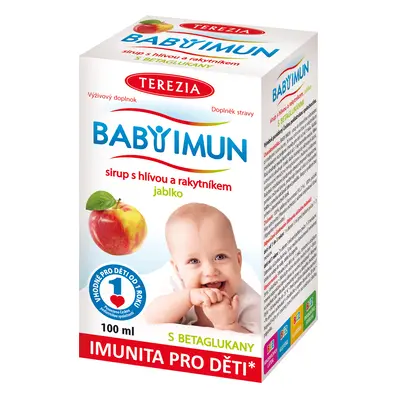 BABY IMUN sirup s hlívou a rakytníkem - jablko