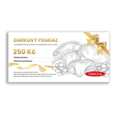 Dárkový poukaz 250 Kč