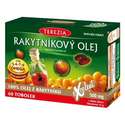 100% Rakytníkový olej 30 tobolek