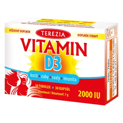 Vitamin D3 2000 IU 90 tobolek