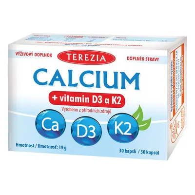 CALCIUM + vitamin D3 a K2