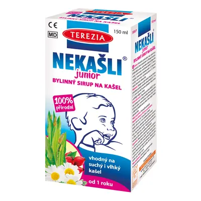 NEKAŠLI Junior sirup na kašel