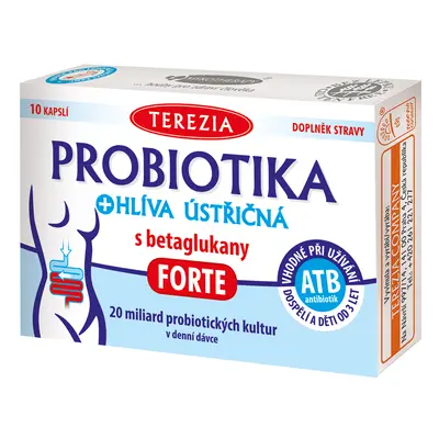 Probiotika + hlíva ústřičná s betaglukany FORTE