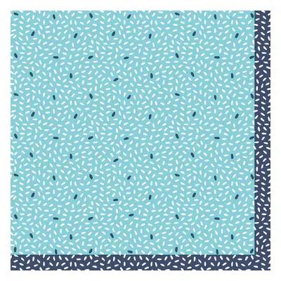 Ubrousky Rice Blue 20 ks 33 cm x 33 cm 3-vrstvé Duni