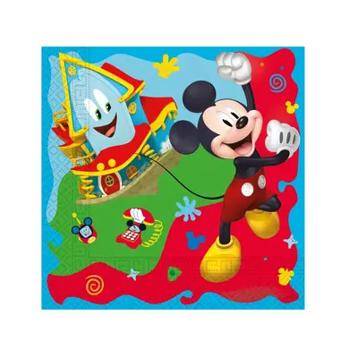 Mickey Mouse ubrousky 20 ks 33 cm x 33 cm