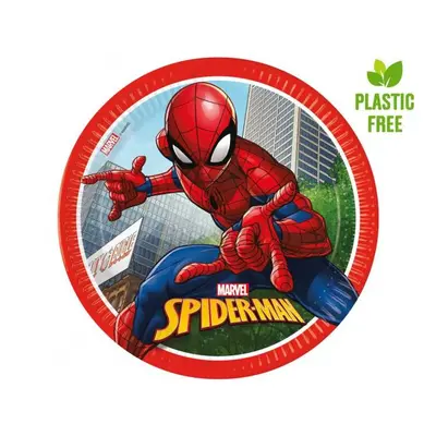 Spiderman talířky papírové 8 ks 23 cm Procos