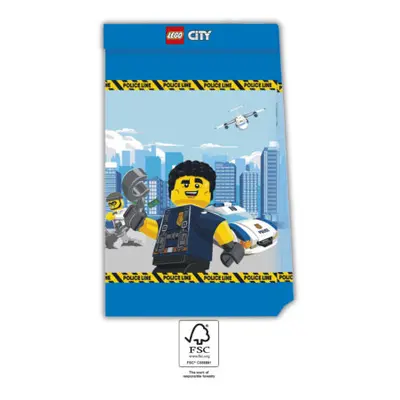 Lego City papírové sáčky 4 ks Procos