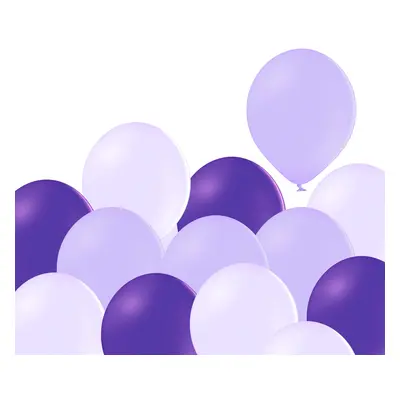 Mix lila, lavender a fialových balonků 100 kusů Balonkycz