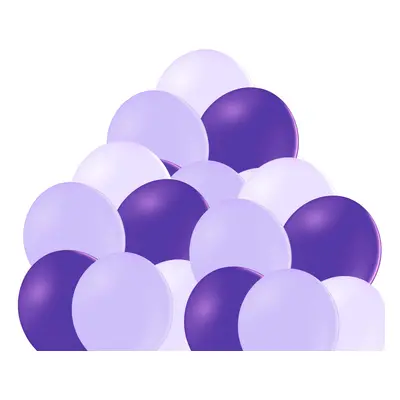 Mix lila, lavender a fialových balonků 50 kusů Balonkycz