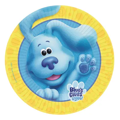 Blue's Clues talíře papírové 8 ks 23 cm