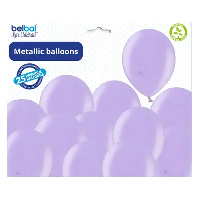 Balónky levandulové metalické - 076 LAVENDER - 50 ks - Belbal