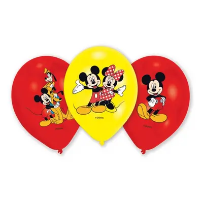 Mickey Mouse balonky 6ks 27,5cm Amscan