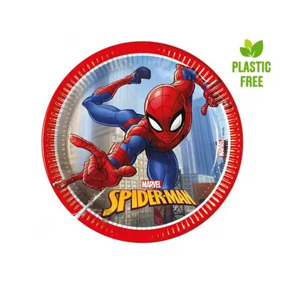 Spiderman talíře papírové 8 ks 20 cm Procos