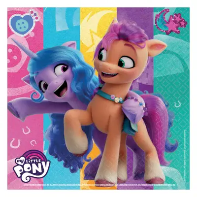 My Little Pony ubrousky 16 ks 33 cm x 33 cm