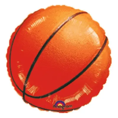 Basketbal foliový balónek 45cm Amscan