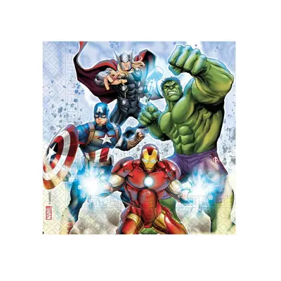 Avengers ubrousky 20 ks 33 cm x 33 cm