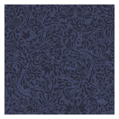 Ubrousky 20 ks Zinnia Dark Blue 33 cm x 33 cm 3-vrstvé Duni