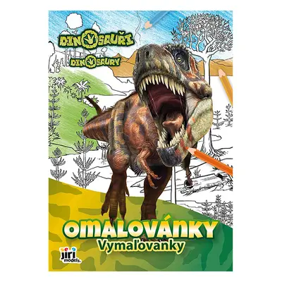 Dinosauři omalovánky A4