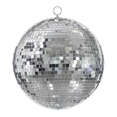 Disco koule stříbrná 30 cm