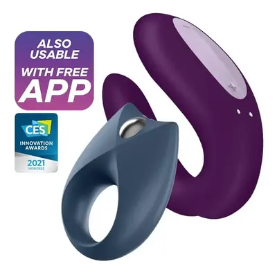 / Svakom Winni - Wireless Vibrating Penis Ring (Purple)