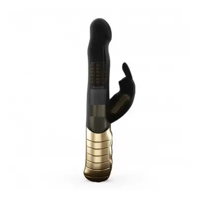 Dorcel Baby Rabbit 2.0 - Clitoral Vibrator with Arm (Black-Gold)