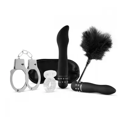 Dorcel Baby Rabbit 2.0 - Clitoral Vibrator with Arm (Black-Gold)