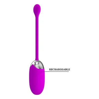 Easytoys - Rechargeable Strapless Strap-On Vibrator (Purple)